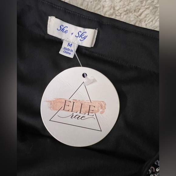 Women’s Medium Time To Shine Sequin Midi Skirt NWT - Picture 4 of 7